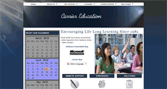 Desktop Screenshot of carriereducation.com